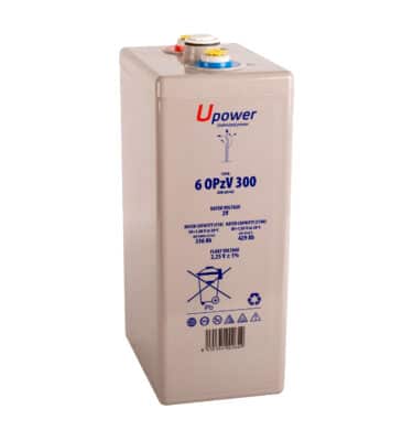 Acumulador estacionario GEL 6OPZV 300Ah C10-429Ah C100
